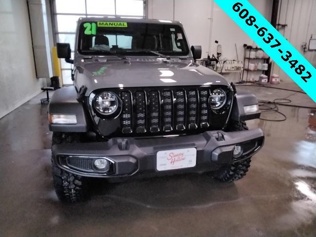 used 2021 Jeep Wrangler car, priced at $29,981