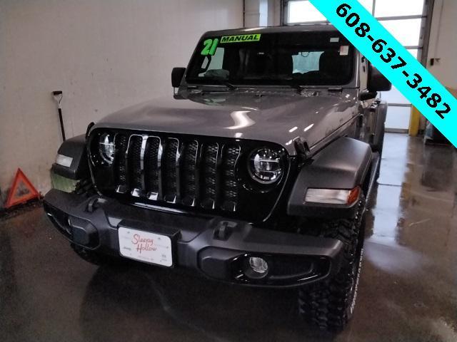 used 2021 Jeep Wrangler car, priced at $29,981