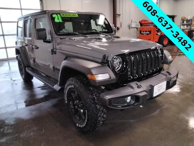 used 2021 Jeep Wrangler car, priced at $29,981