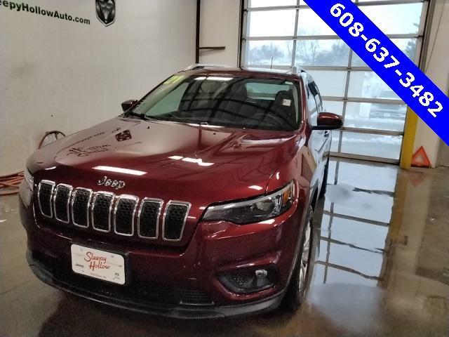 used 2021 Jeep Cherokee car, priced at $24,651