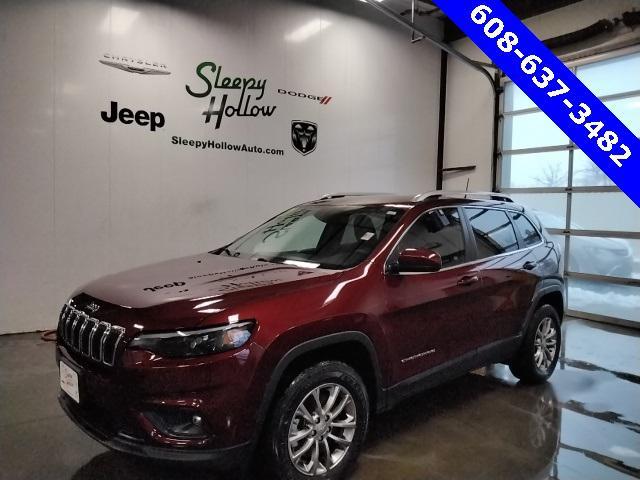 used 2021 Jeep Cherokee car, priced at $24,651