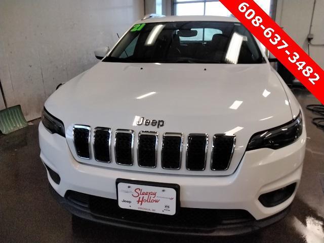 used 2021 Jeep Cherokee car, priced at $23,481