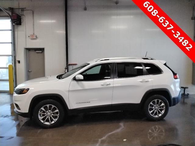 used 2021 Jeep Cherokee car, priced at $23,481