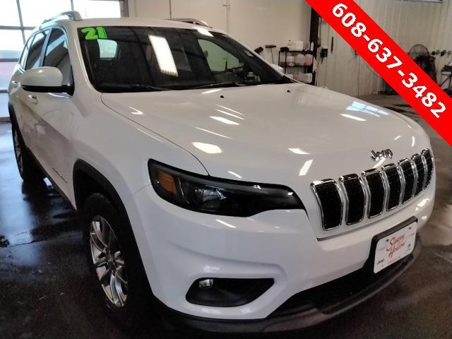 used 2021 Jeep Cherokee car, priced at $23,481