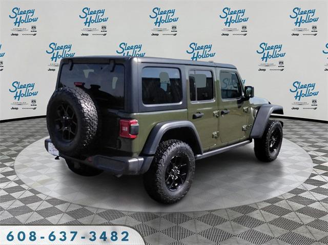 used 2024 Jeep Wrangler car, priced at $36,484