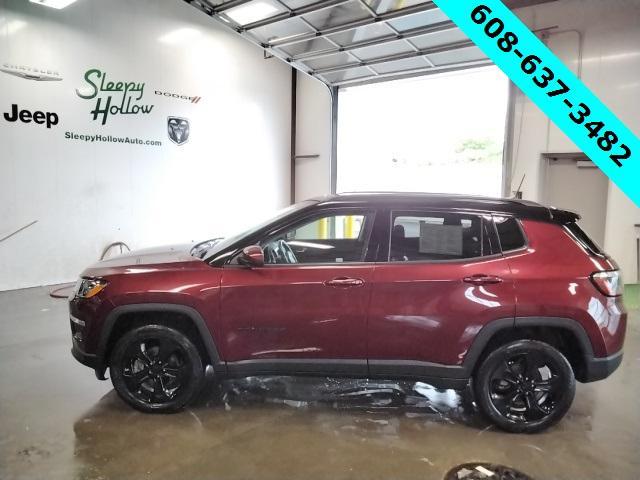 used 2021 Jeep Compass car, priced at $24,591