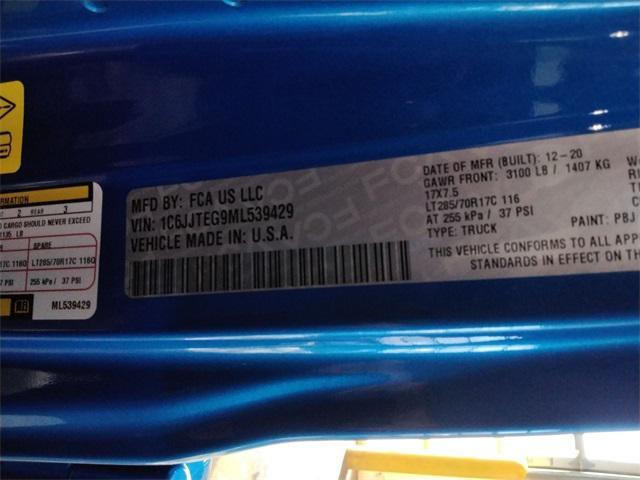 used 2021 Jeep Gladiator car, priced at $34,491