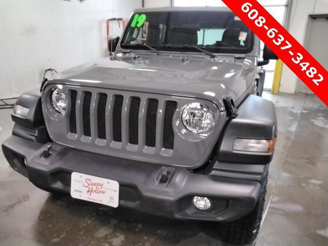 used 2019 Jeep Wrangler Unlimited car, priced at $23,989