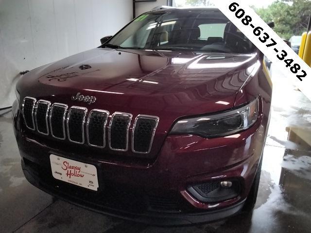 used 2021 Jeep Cherokee car, priced at $22,991