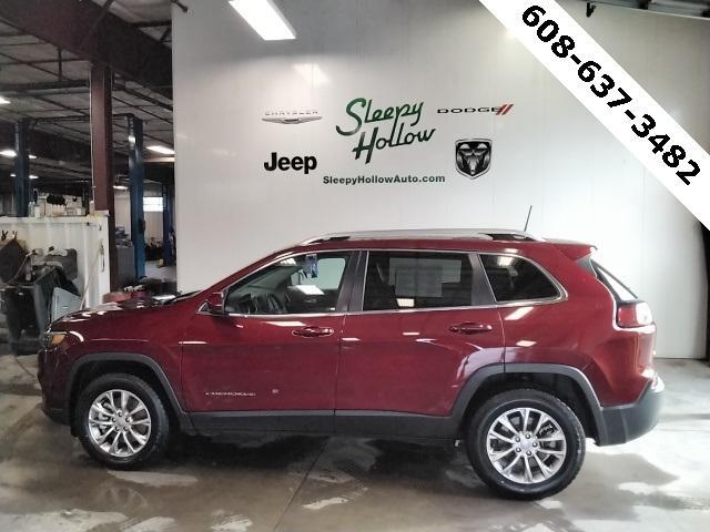 used 2021 Jeep Cherokee car, priced at $22,991