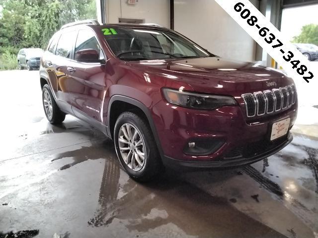 used 2021 Jeep Cherokee car, priced at $22,991