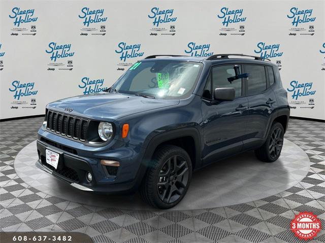 used 2021 Jeep Renegade car, priced at $20,991