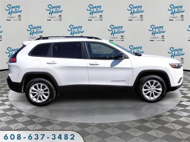 used 2022 Jeep Cherokee car, priced at $19,992