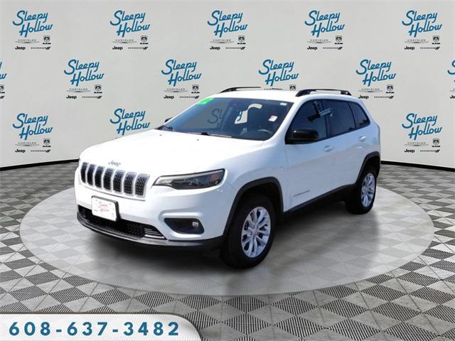 used 2022 Jeep Cherokee car, priced at $20,492