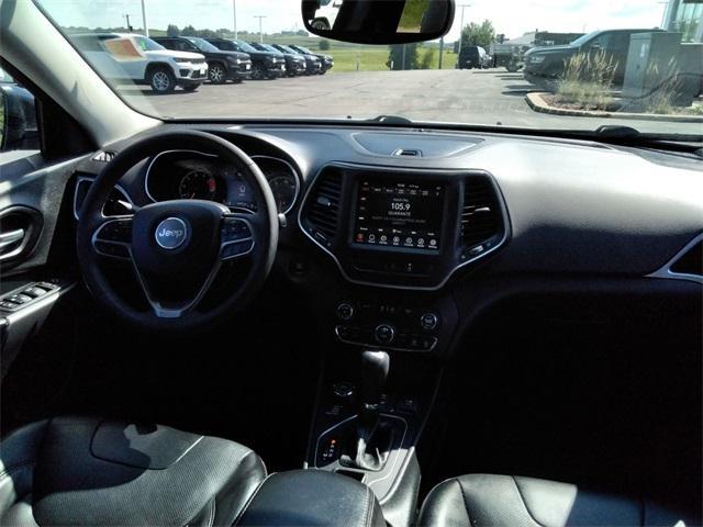 used 2022 Jeep Cherokee car, priced at $19,992