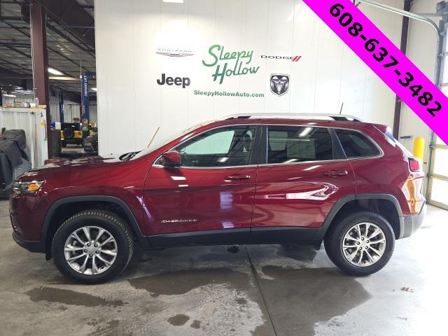 used 2021 Jeep Cherokee car, priced at $23,861