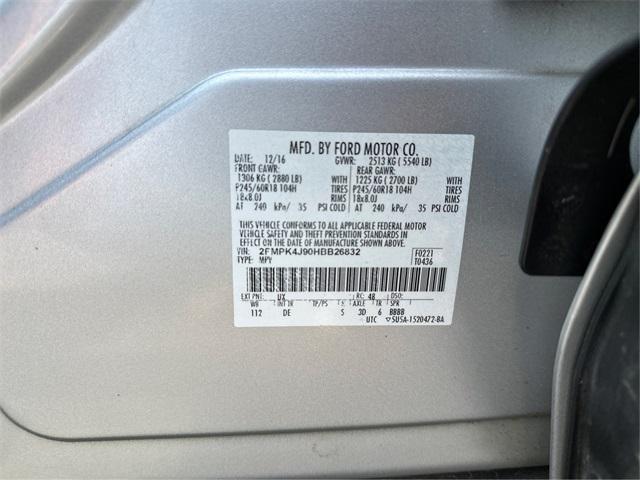 used 2017 Ford Edge car, priced at $14,997