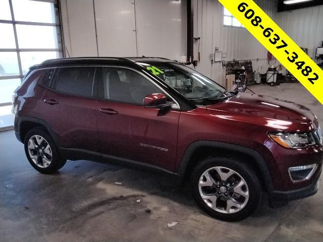 used 2021 Jeep Compass car, priced at $24,781