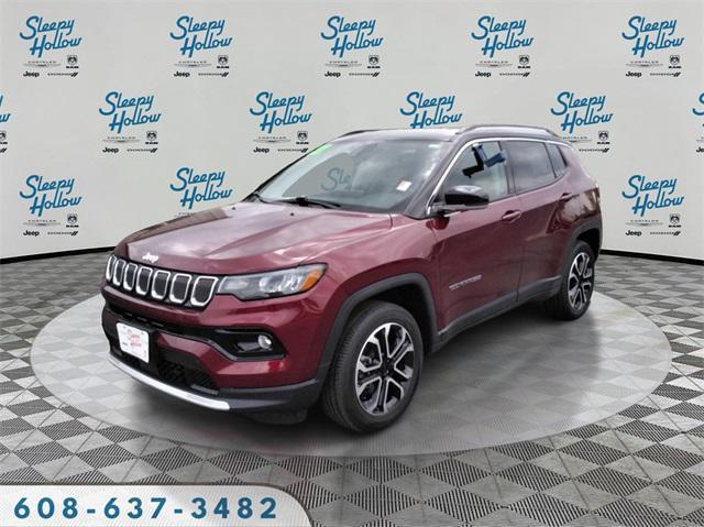 used 2022 Jeep Compass car, priced at $23,992