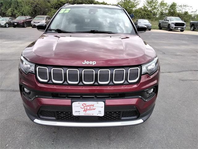 used 2022 Jeep Compass car, priced at $23,992