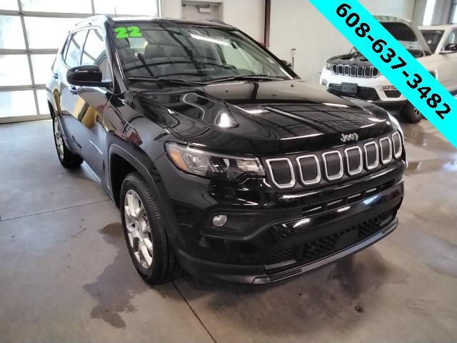 used 2022 Jeep Compass car, priced at $23,292