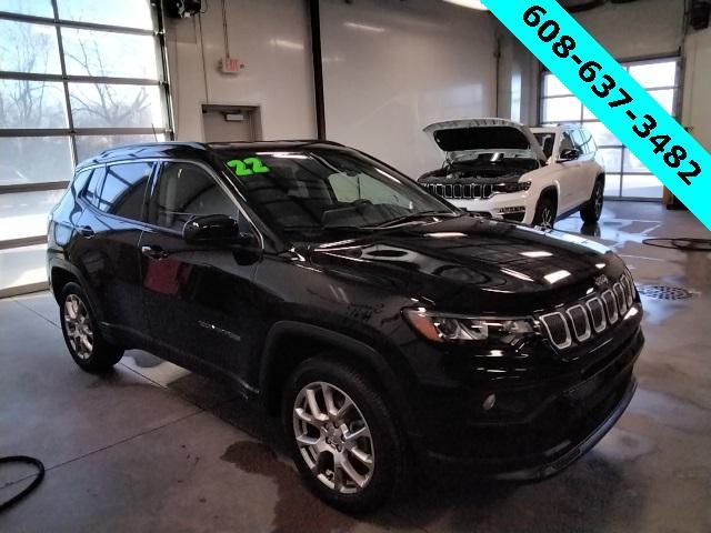 used 2022 Jeep Compass car, priced at $23,292