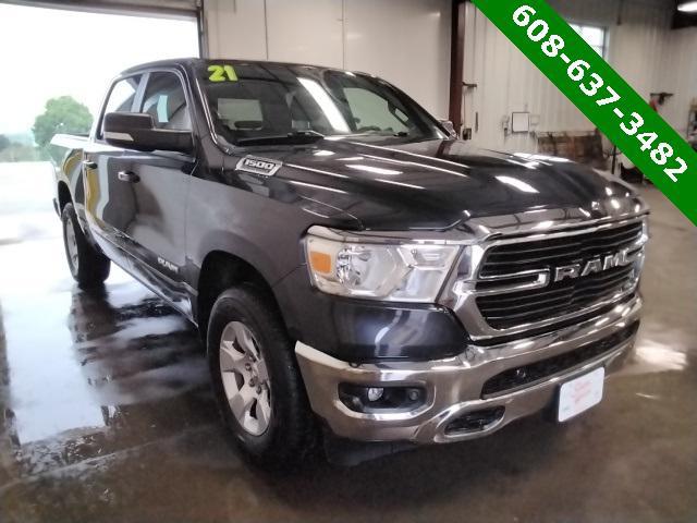 used 2021 Ram 1500 car, priced at $35,571