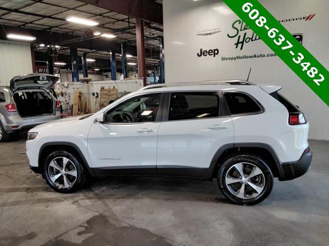 used 2021 Jeep Cherokee car, priced at $24,481