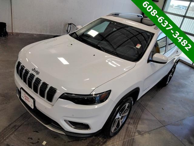 used 2021 Jeep Cherokee car, priced at $24,481