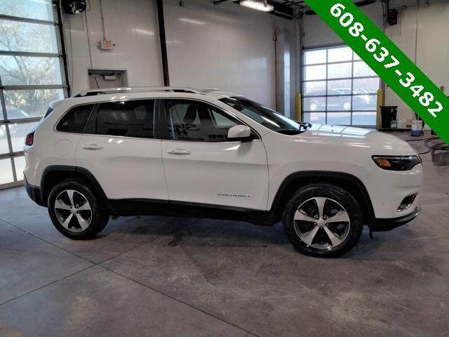 used 2021 Jeep Cherokee car, priced at $24,481