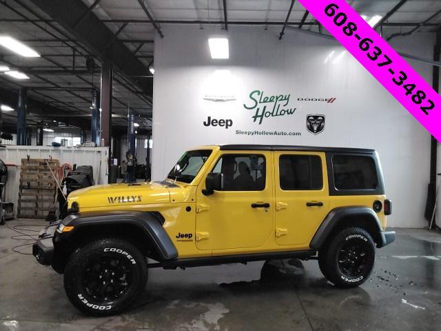 used 2021 Jeep Wrangler car, priced at $30,851