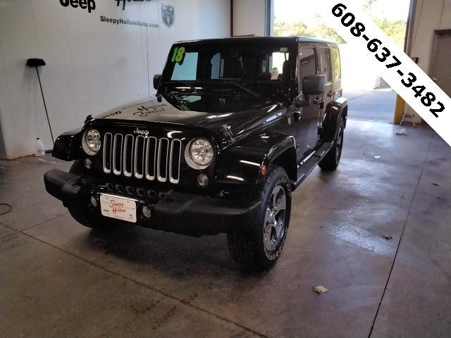 used 2018 Jeep Wrangler JK Unlimited car, priced at $23,498