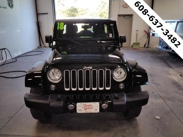 used 2018 Jeep Wrangler JK Unlimited car, priced at $23,498