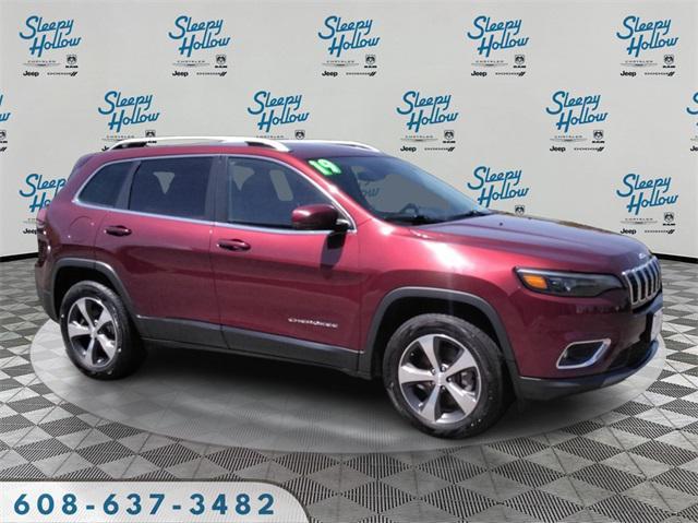 used 2019 Jeep Cherokee car, priced at $15,989