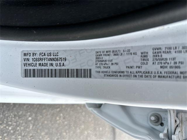 used 2022 Ram 1500 car, priced at $40,792
