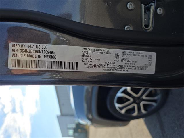 used 2022 Jeep Compass car, priced at $24,792