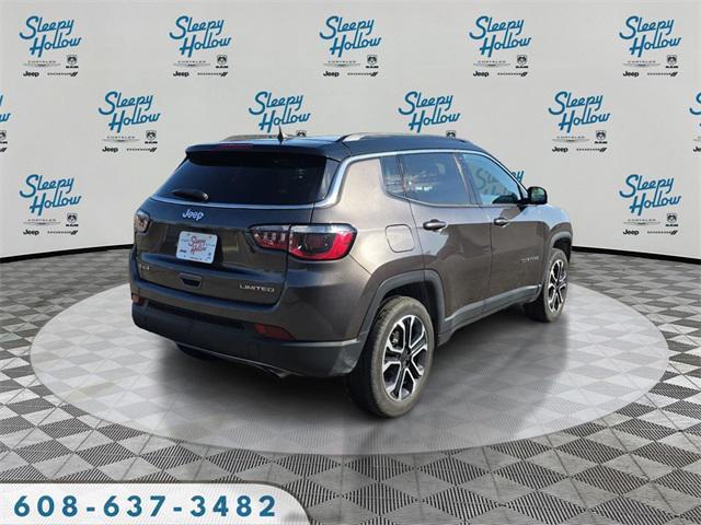 used 2022 Jeep Compass car, priced at $24,792