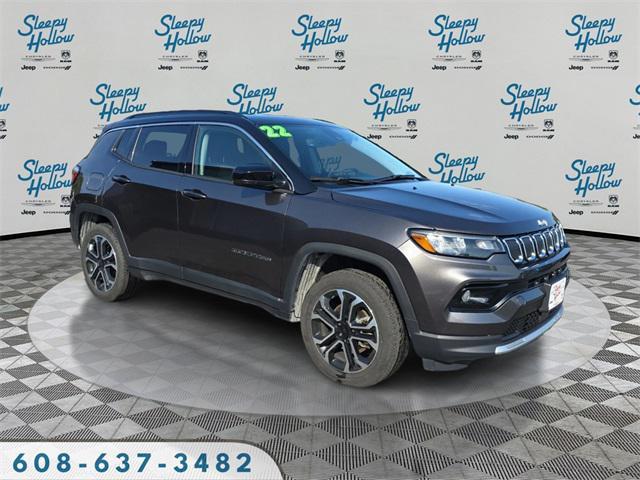 used 2022 Jeep Compass car, priced at $24,792