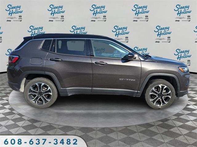 used 2022 Jeep Compass car, priced at $24,792