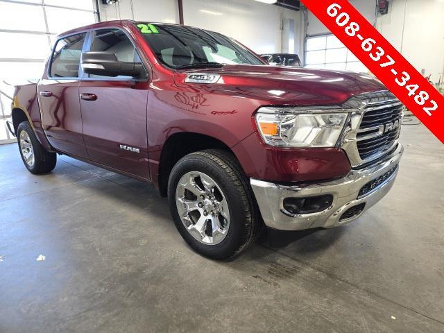 used 2021 Ram 1500 car, priced at $37,381