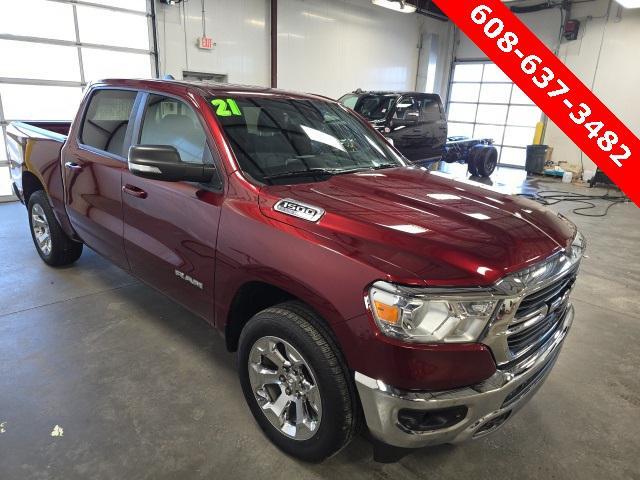 used 2021 Ram 1500 car, priced at $37,381