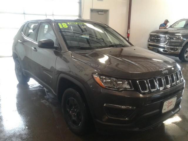 used 2018 Jeep Compass car, priced at $15,988