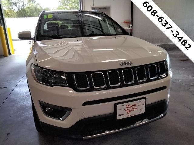 used 2018 Jeep Compass car, priced at $18,498