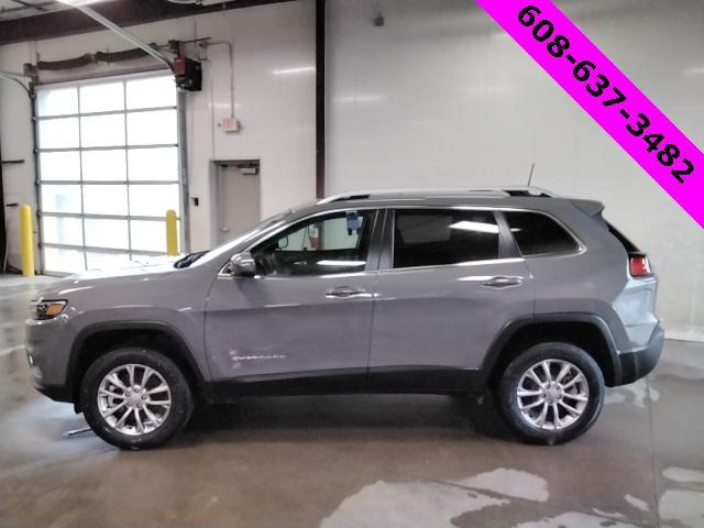 used 2021 Jeep Cherokee car, priced at $24,681