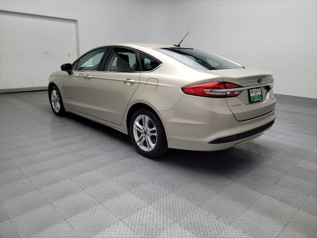 used 2018 Ford Fusion Hybrid car, priced at $15,795