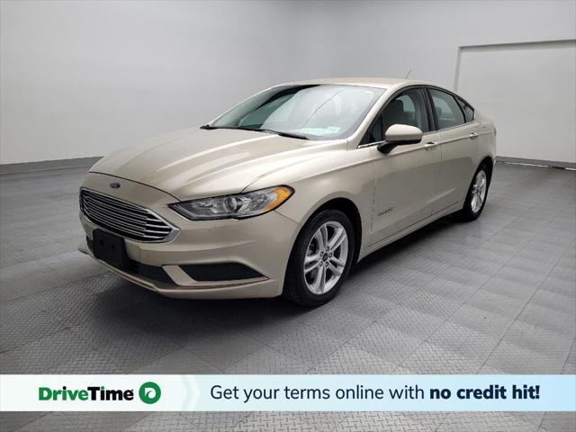 used 2018 Ford Fusion Hybrid car, priced at $15,795