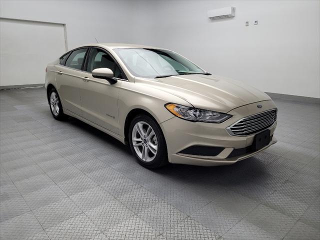 used 2018 Ford Fusion Hybrid car, priced at $15,795