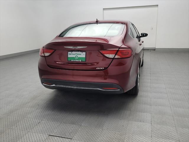 used 2015 Chrysler 200 car, priced at $13,995