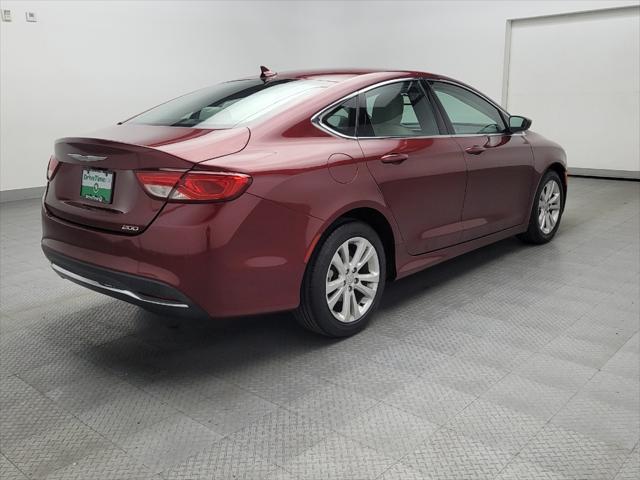 used 2015 Chrysler 200 car, priced at $13,995