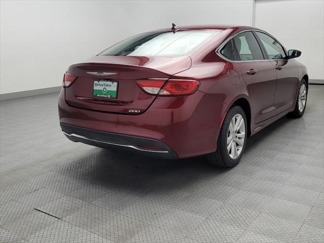 used 2015 Chrysler 200 car, priced at $13,995